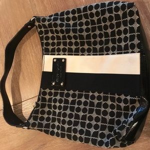 KATE SPADE Vintage Rare Black and White Handbag